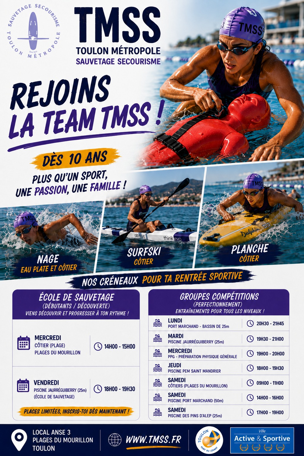 🏊♂️🌊 C’est parti pour la saison 2026-2027 avec TMSS !